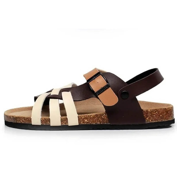 Spartacus Ankle-Strap Sandals