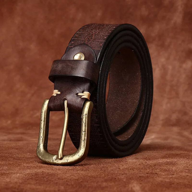 Savanna Spirit Leather Belt