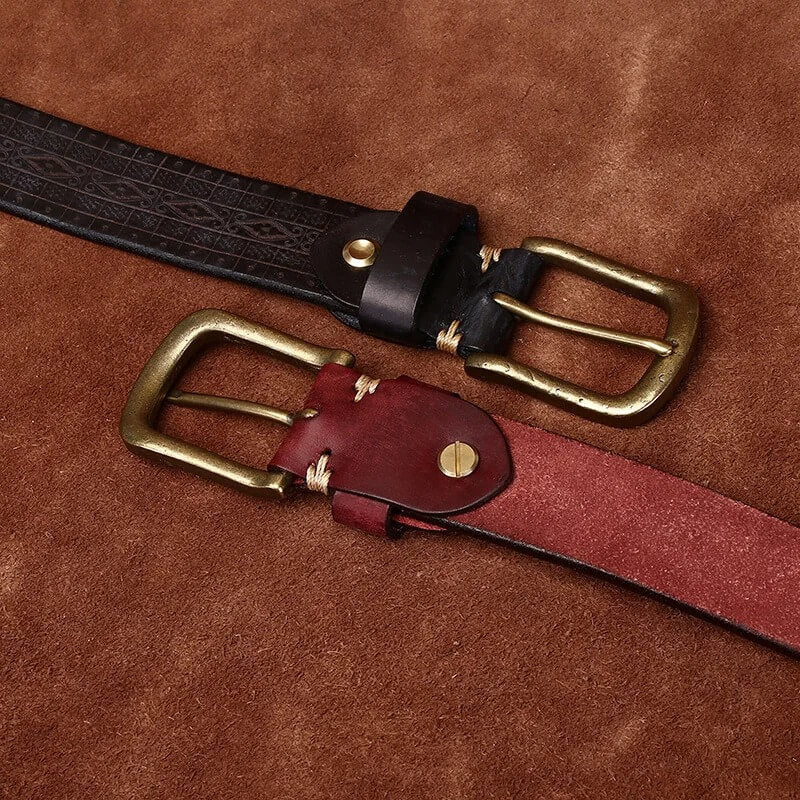 Savanna Spirit Leather Belt