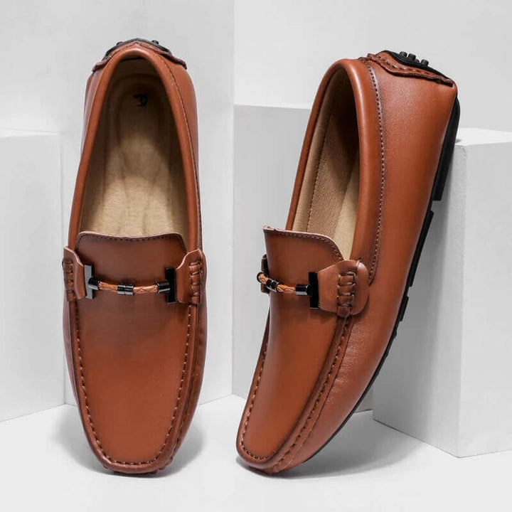 Weston Driving Leather Loafers