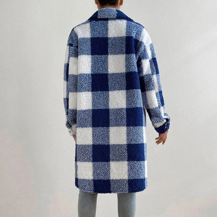 Snuggly Checkered Coat