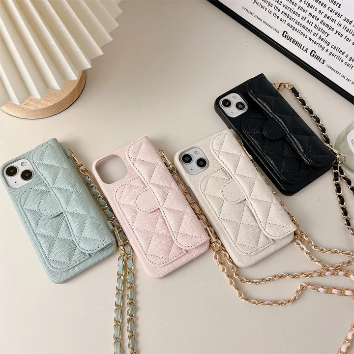 Geo Glam Crossbody iPhone Case