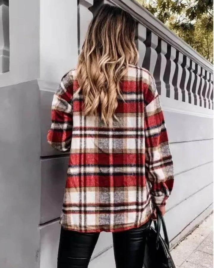 Rhea Plaid Flannel Shirt