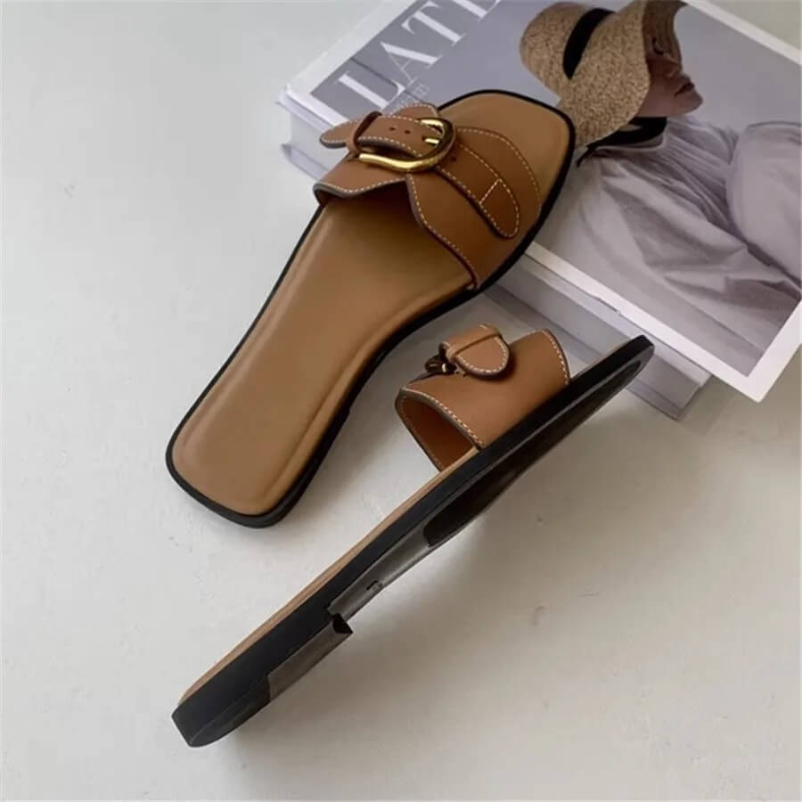 Heather Slide Sandal