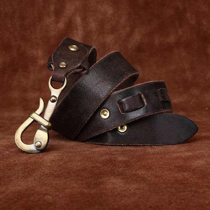 Hookster Leather Belt