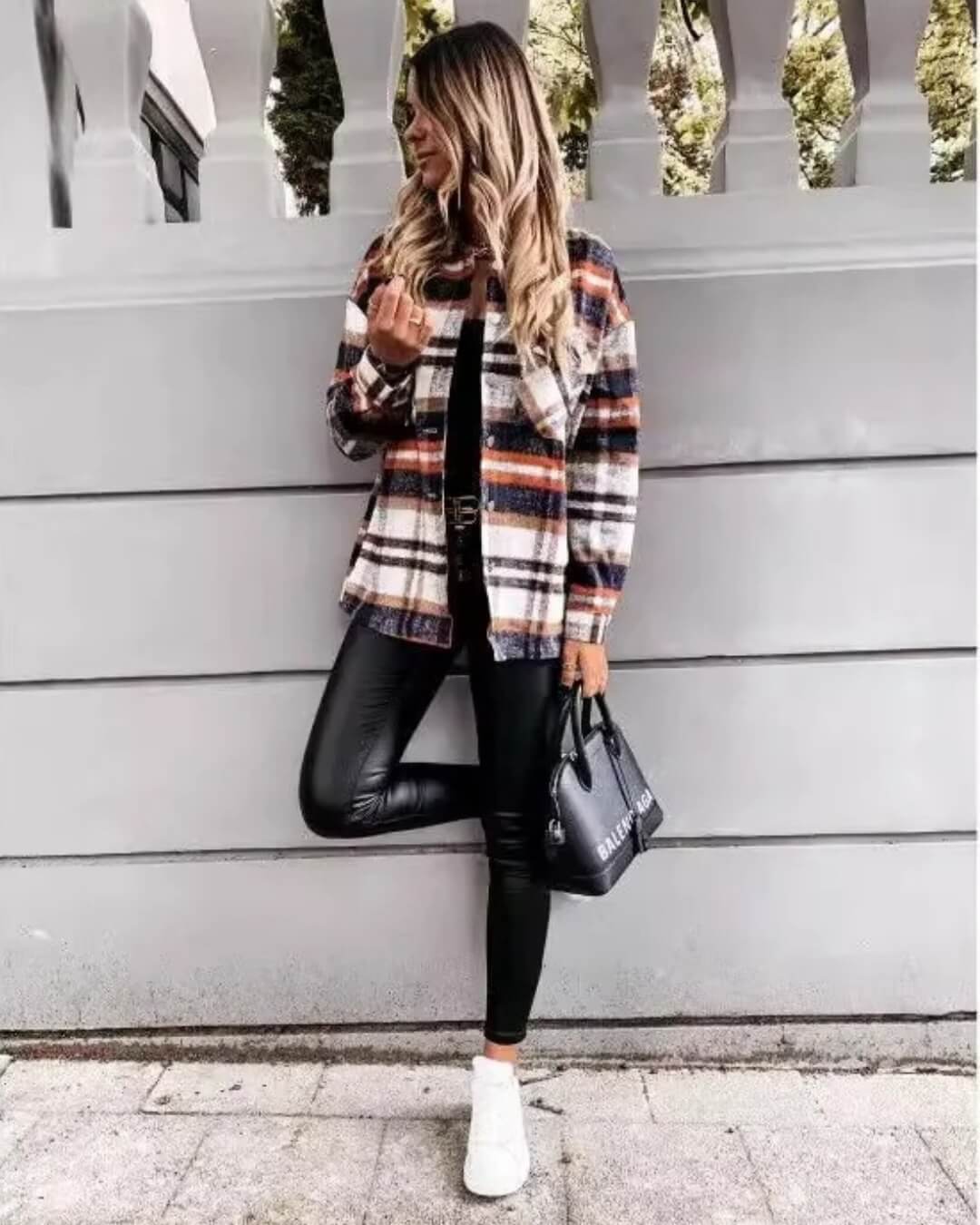 Rhea Plaid Flannel Shirt