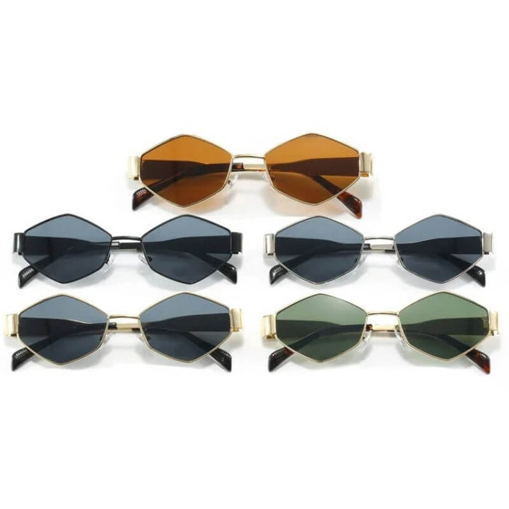 Honeycomb Metal Sunglasses