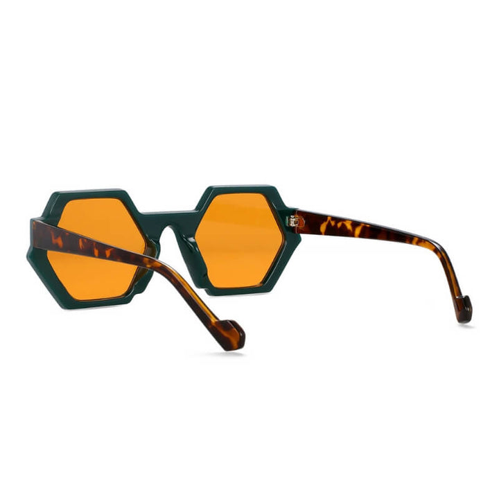 Poppy Hexagon Sunglasses