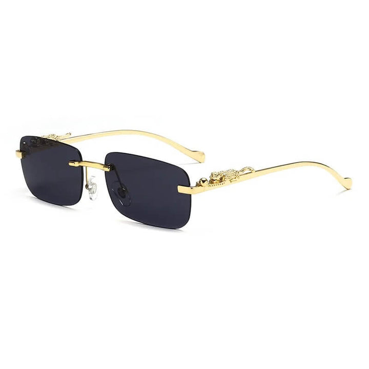 Panther Rimless Sunglasses