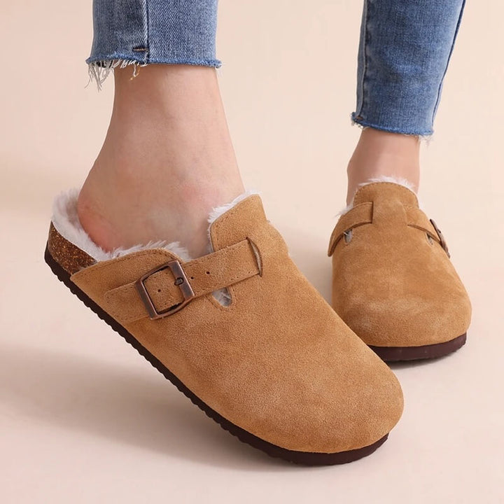 Plushana Furry Clogs