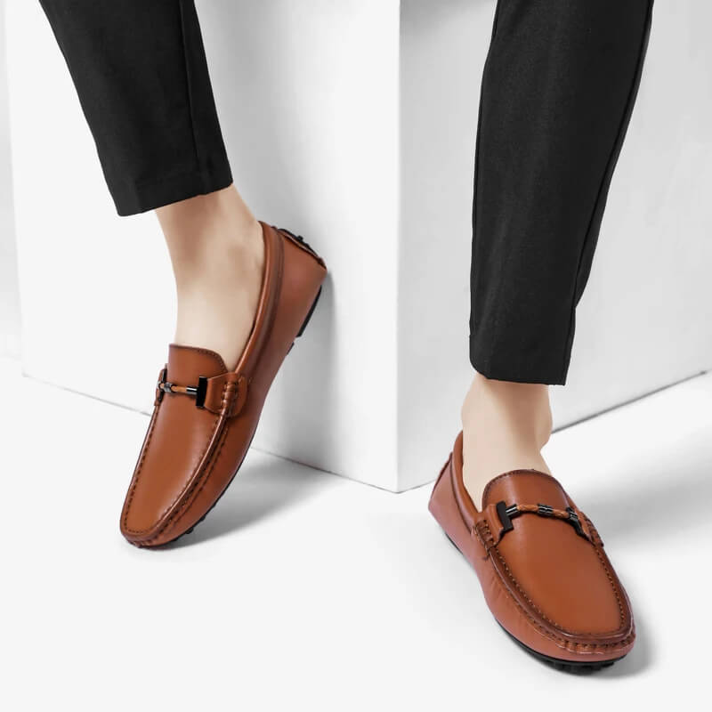 Weston Driving Leather Loafers