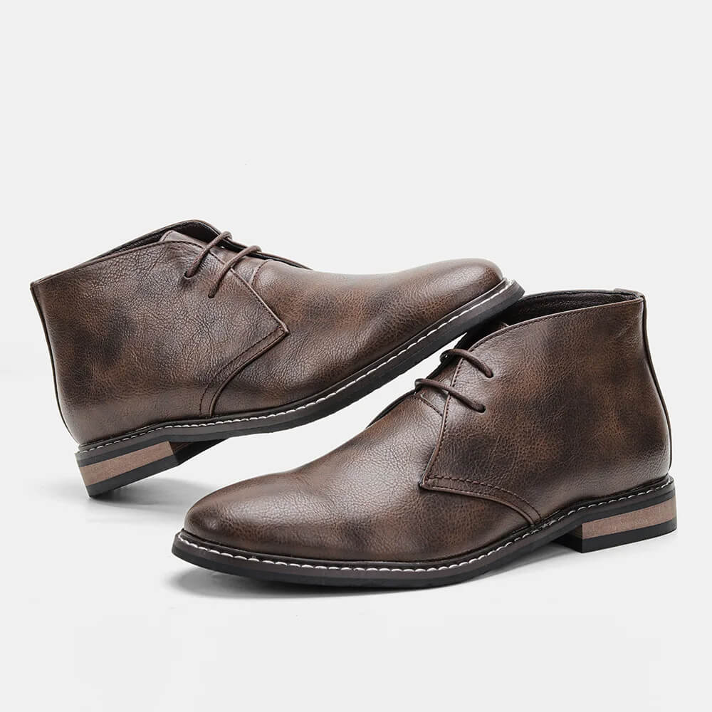 The Shelby Leather Boots