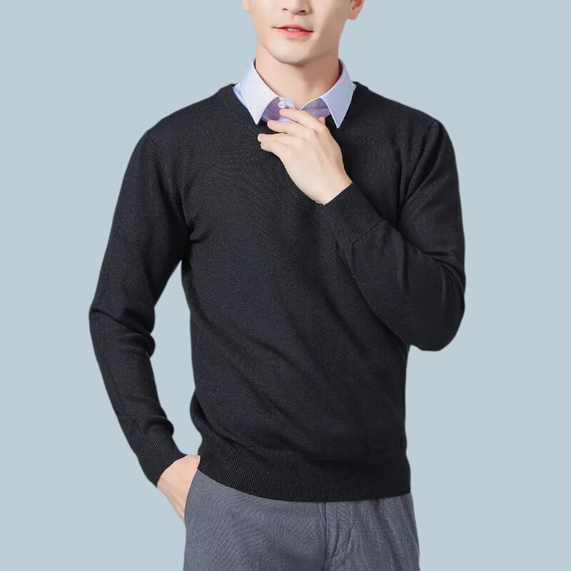 Roger V-Neck Knitted Sweater