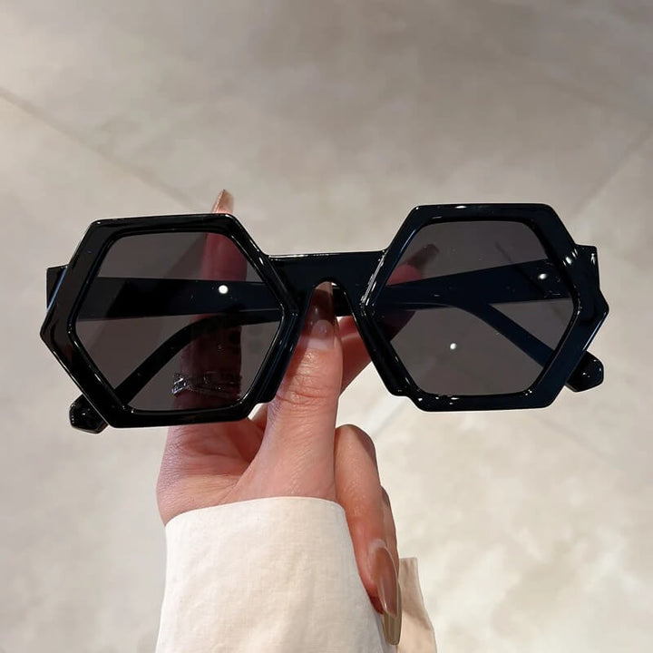 Poppy Hexagon Sunglasses