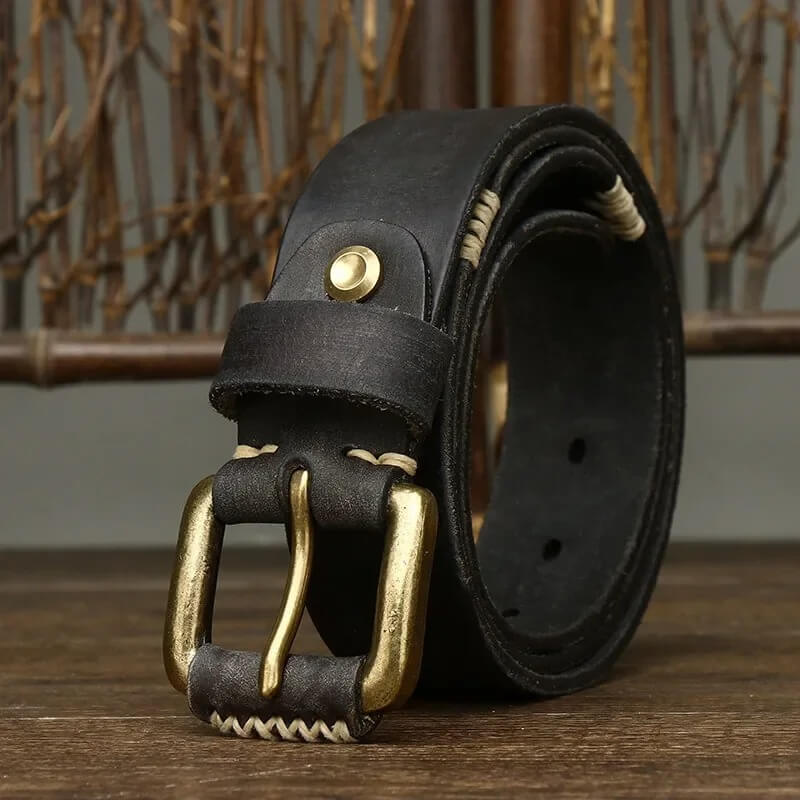 Copperhead Leather Belt