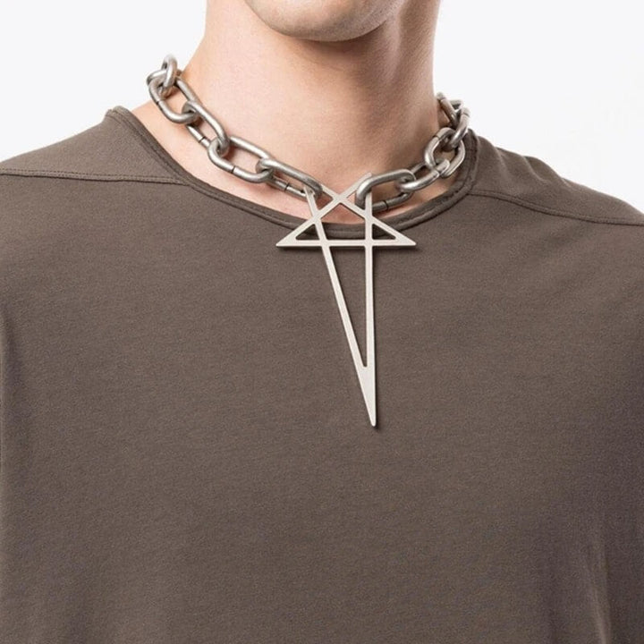 The Inverted Pentagram Choker