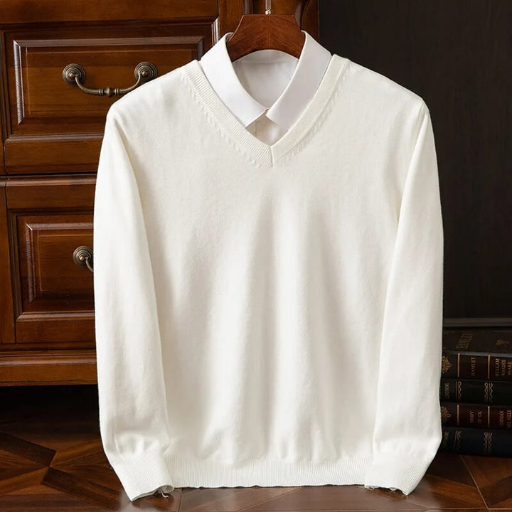 Roger V-Neck Knitted Sweater