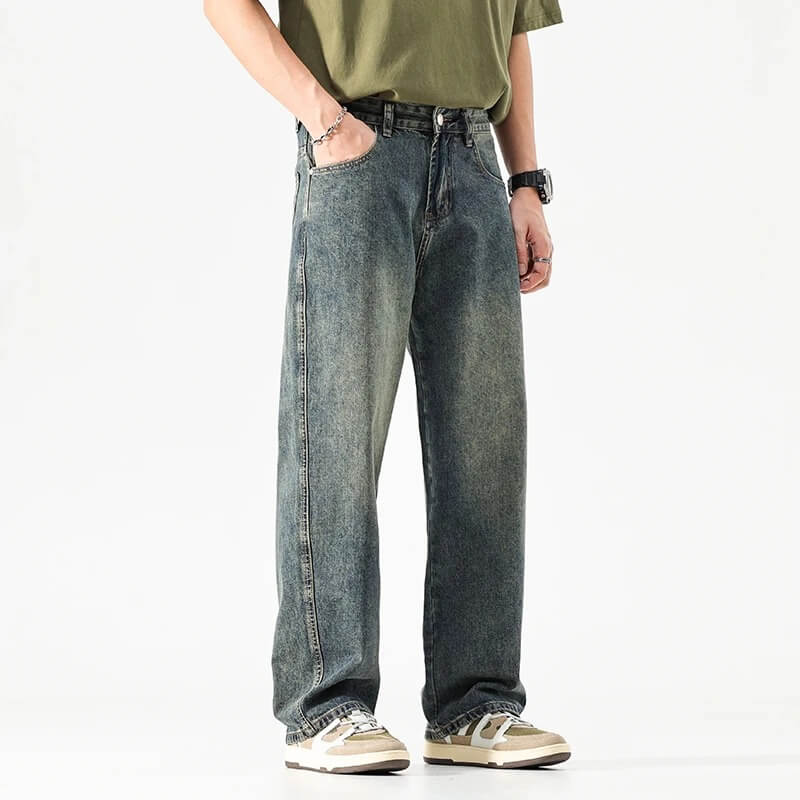 Iron Trail Straight-Leg Jeans