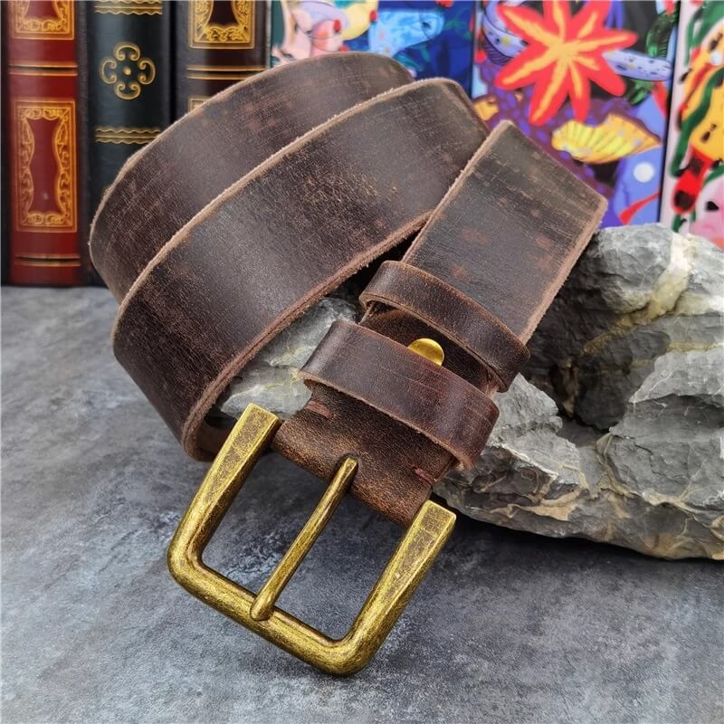 Retro Rider Leather Belt