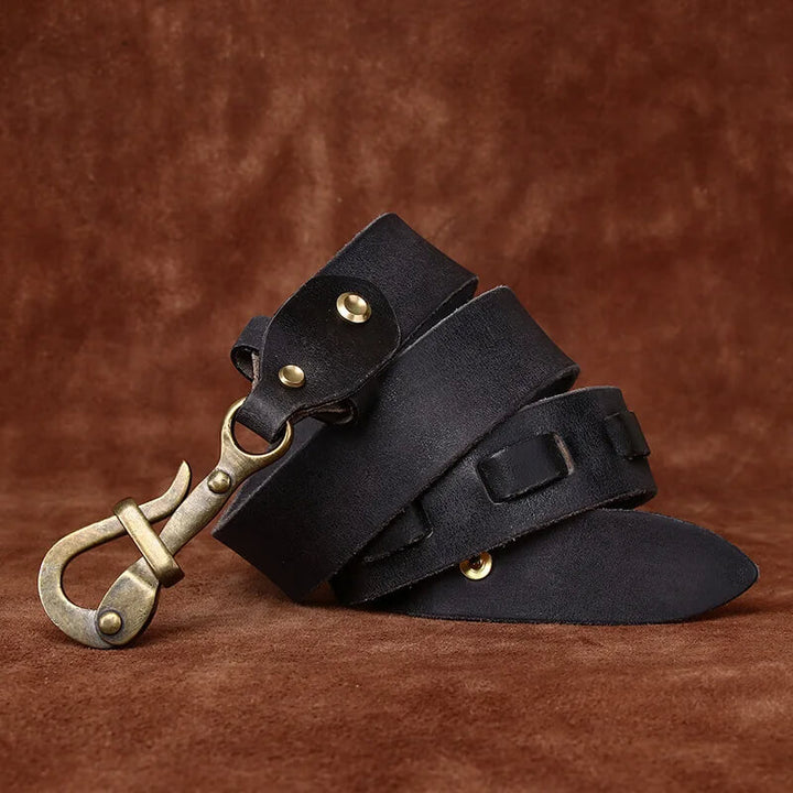 Hookster Leather Belt