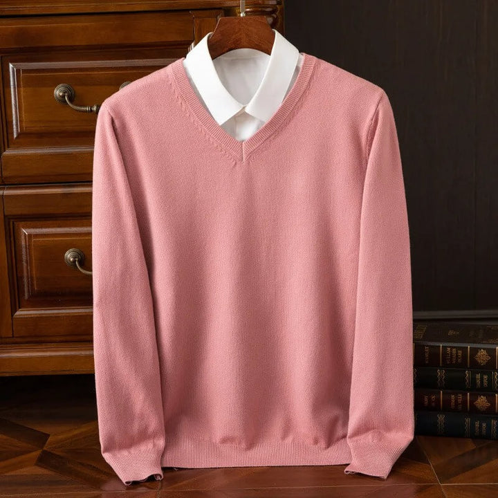 Roger V-Neck Knitted Sweater