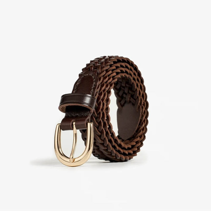 Arabella Woven Leather Belt