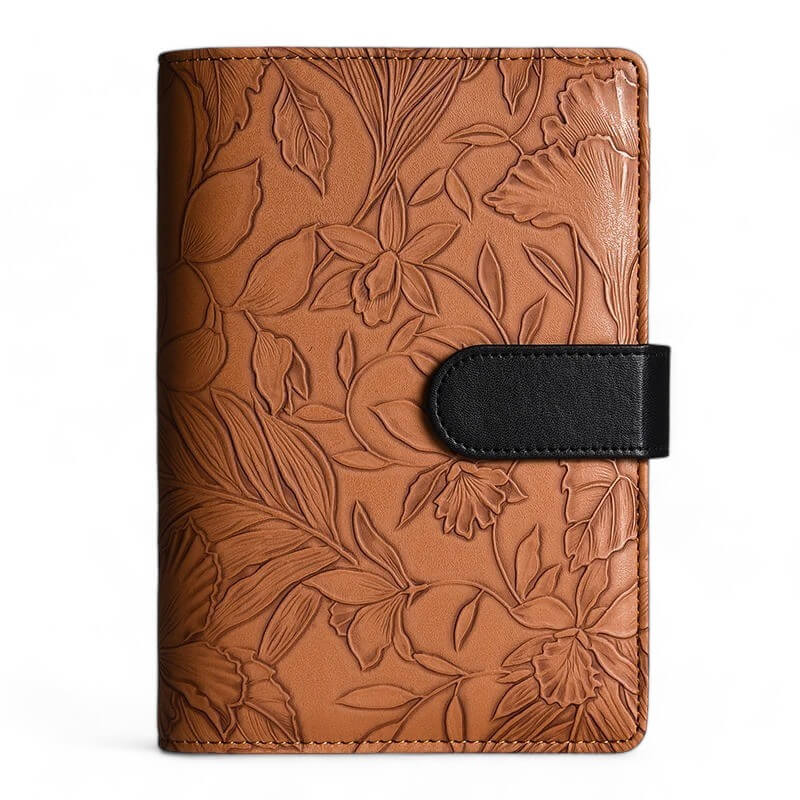 Petal Charm Embossed Notebook