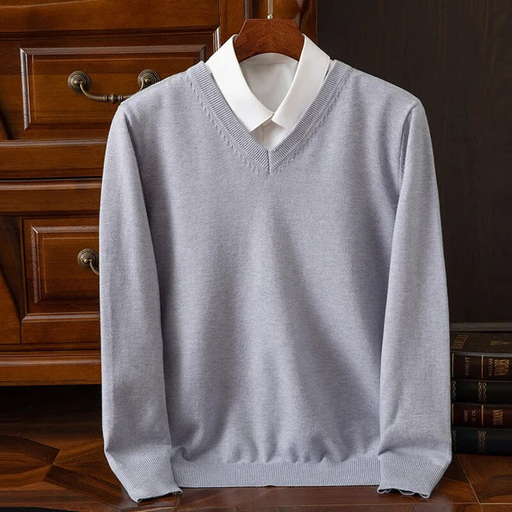 Roger V-Neck Knitted Sweater