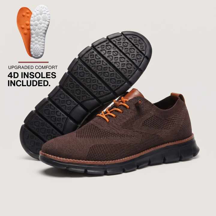 Midnight Breeze comfort-fit sneaker in brown with the upgraded 4D insole