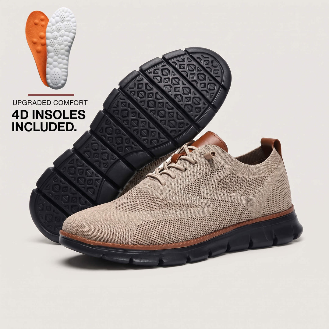 Midnight Breeze comfort-fit sneaker in khaki with the upgraded 4D insole