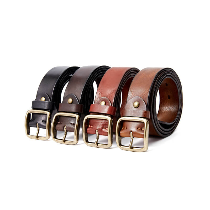 Square Legacy Leather Belt