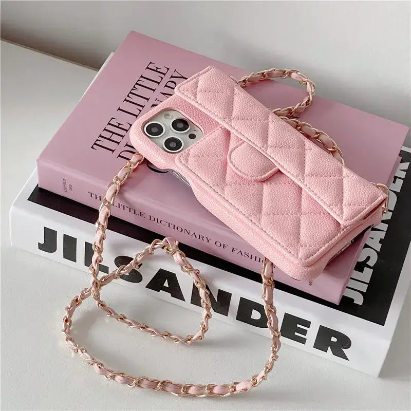 Geo Glam Crossbody iPhone Case