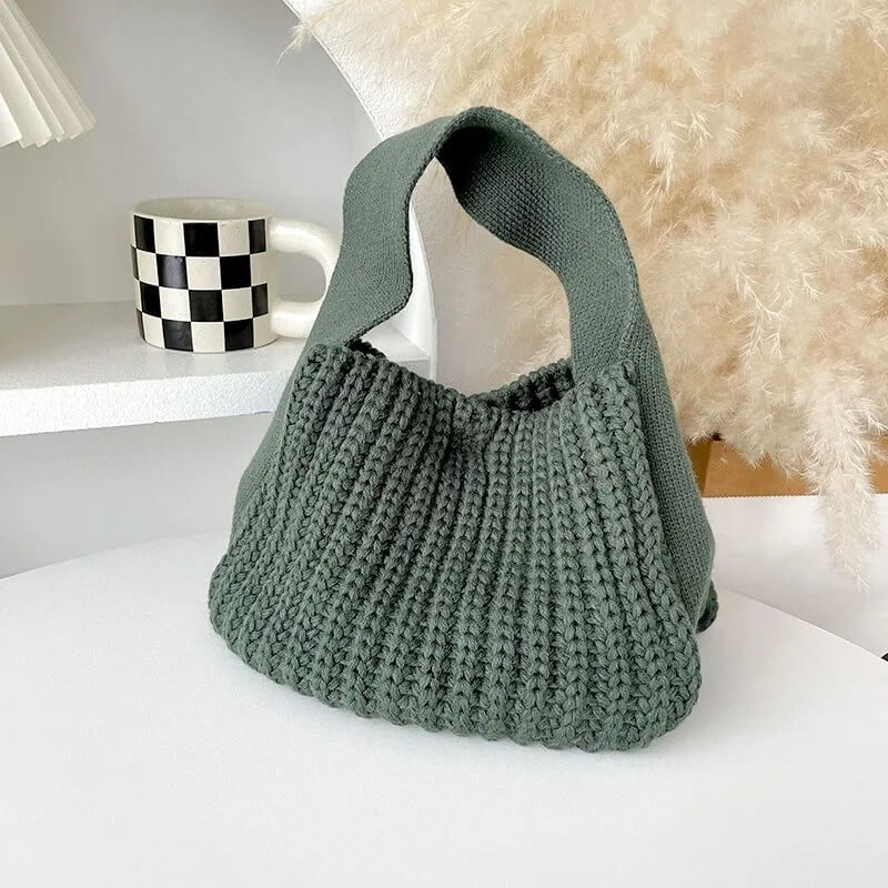 Boho Knitted Bag