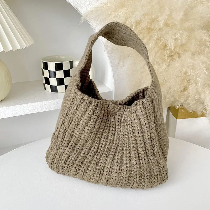 Boho Knitted Bag