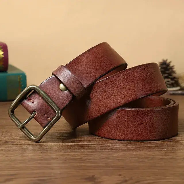 Square Legacy Leather Belt