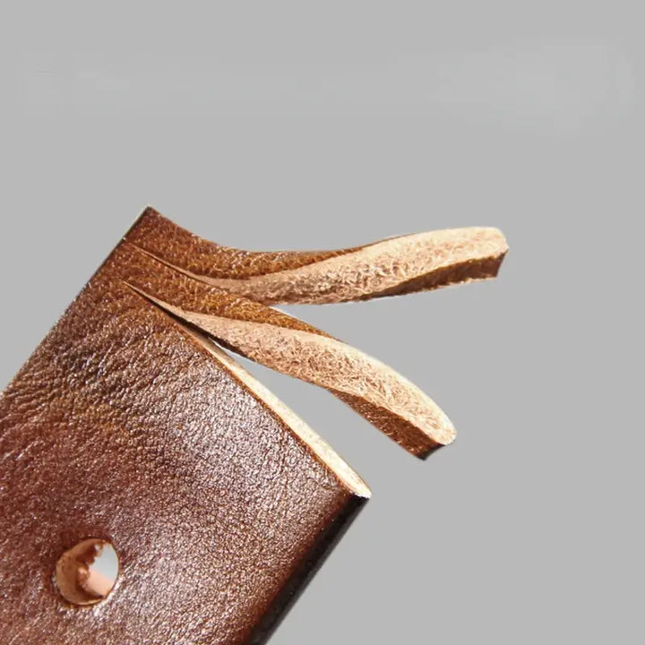 Square Legacy Leather Belt