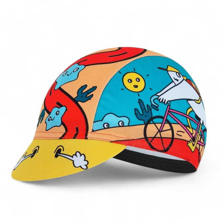 Whimsy Wheels Cycling Caps