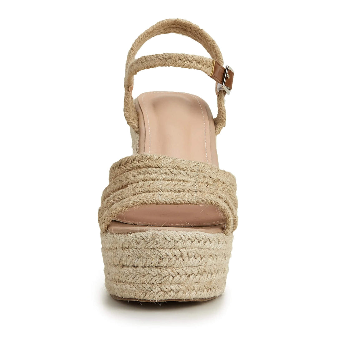 Claire Espadrille Ankle Strap Wedge Sandal