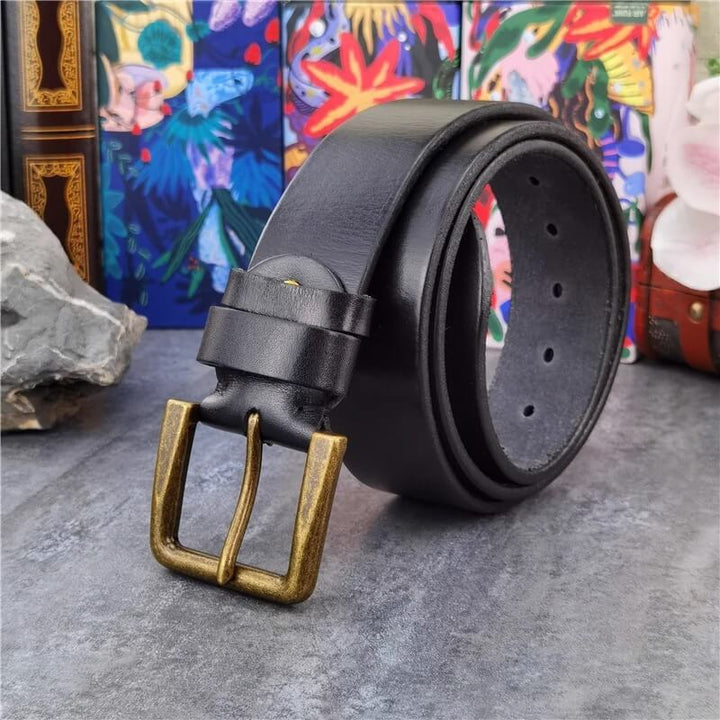 Retro Rider Leather Belt