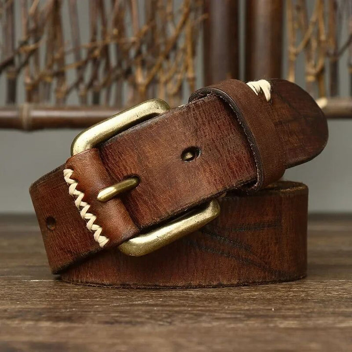 Copperhead Leather Belt