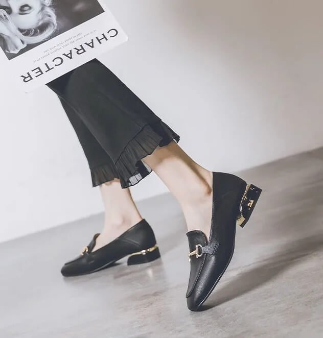 Julie Square Toe Loafer