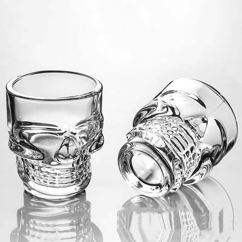 Spooky Skull Shot Glass