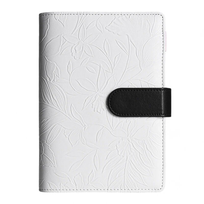 Petal Charm Embossed Notebook