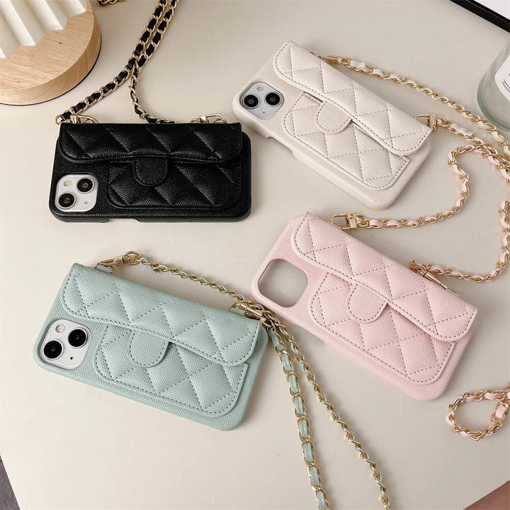 Geo Glam Crossbody iPhone Case