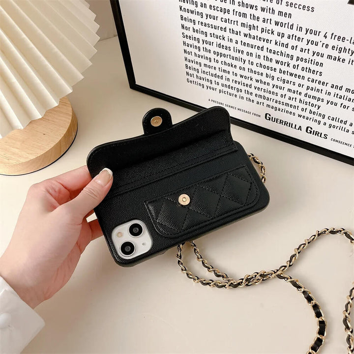 Geo Glam Crossbody iPhone Case