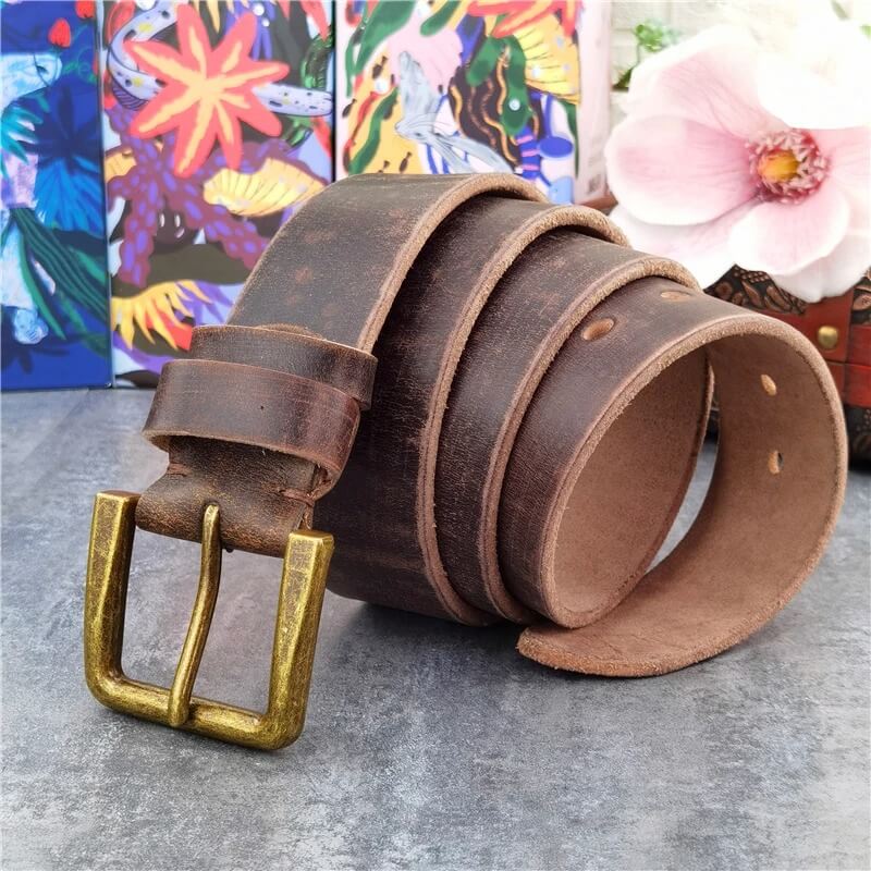 Retro Rider Leather Belt