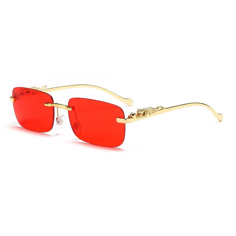 Panther Rimless Sunglasses