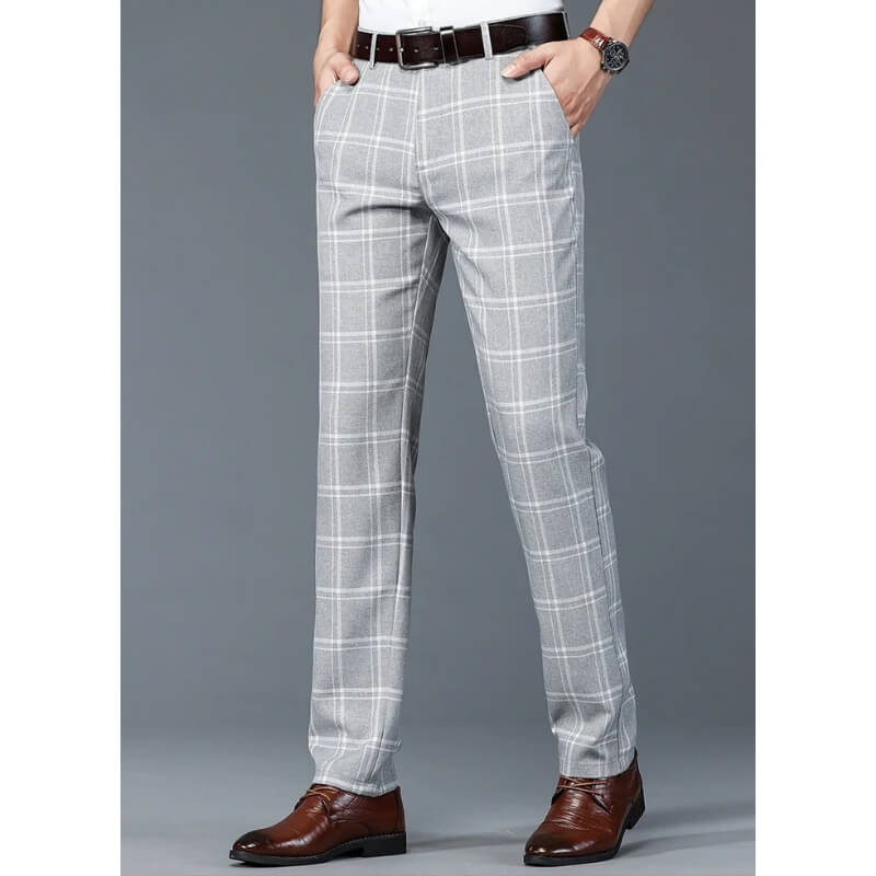 Don Draper Plaid Trousers