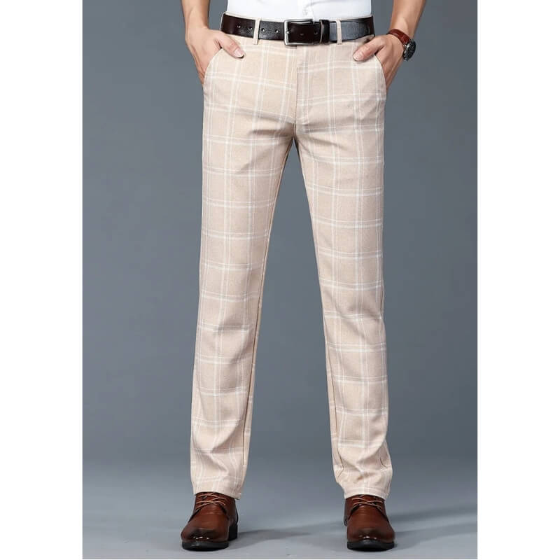 Don Draper Plaid Trousers