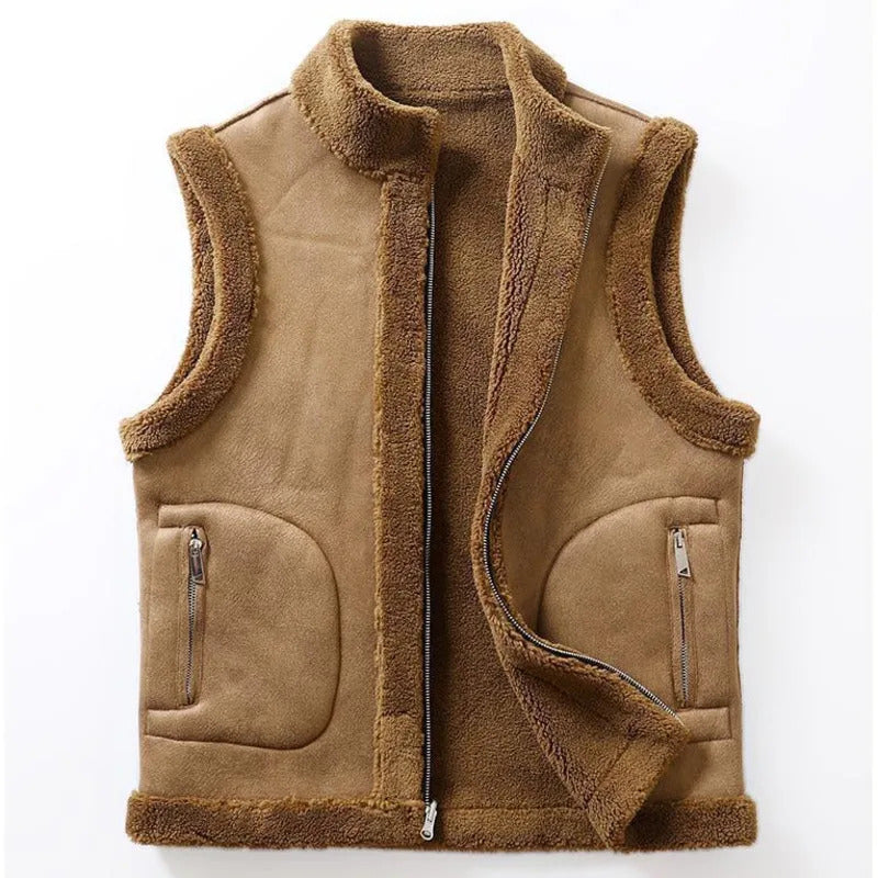 UrbanPulse Plush-Suede Fusion Vest